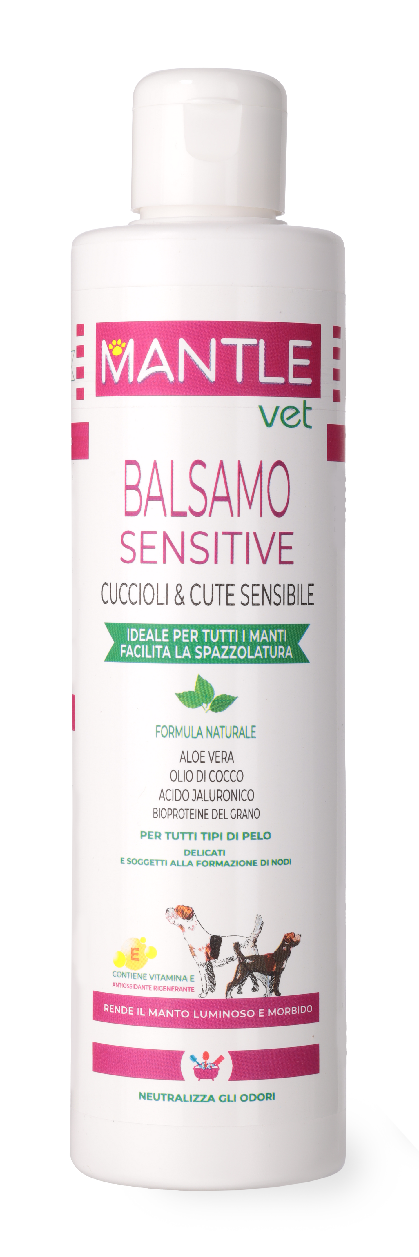 Mantle Vet Balsamo Sensitive per Cani e Cuccioli