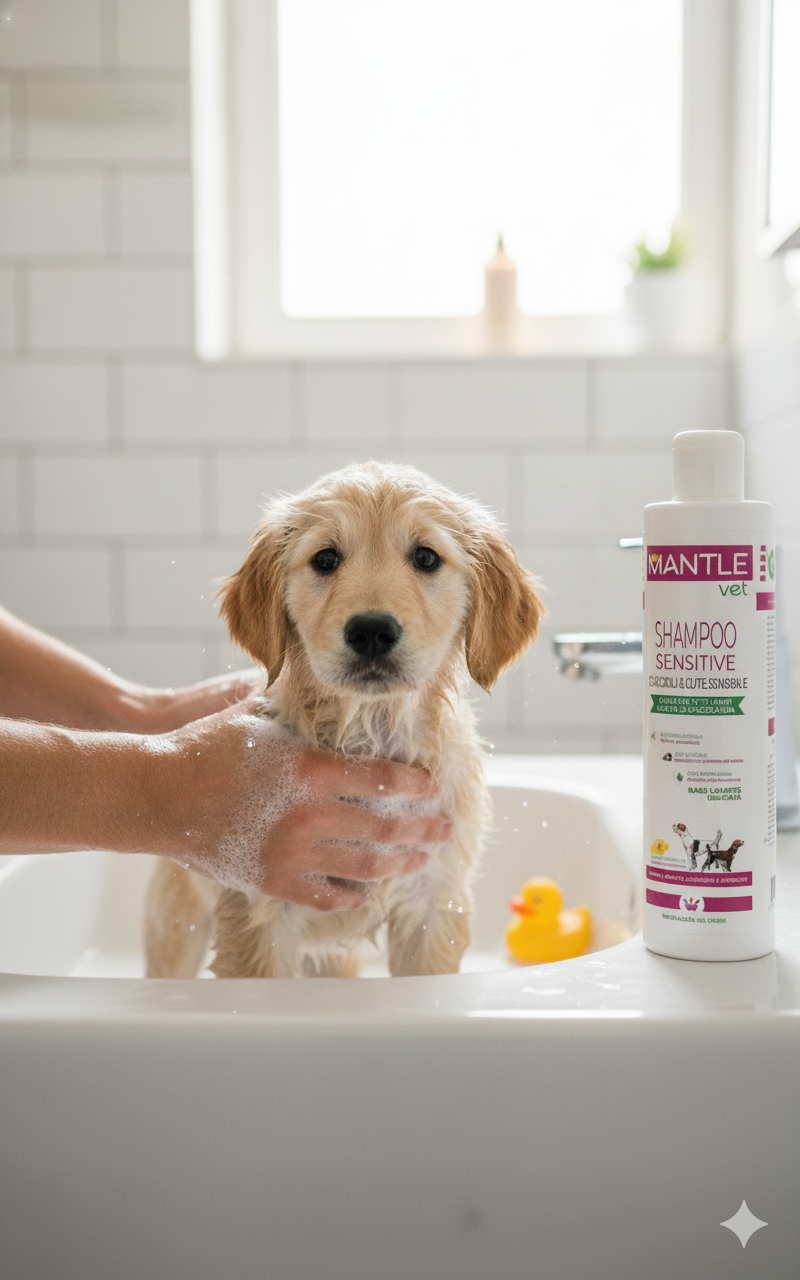 Mantle Vet Shampoo Sensitive per Cani e Cuccioli